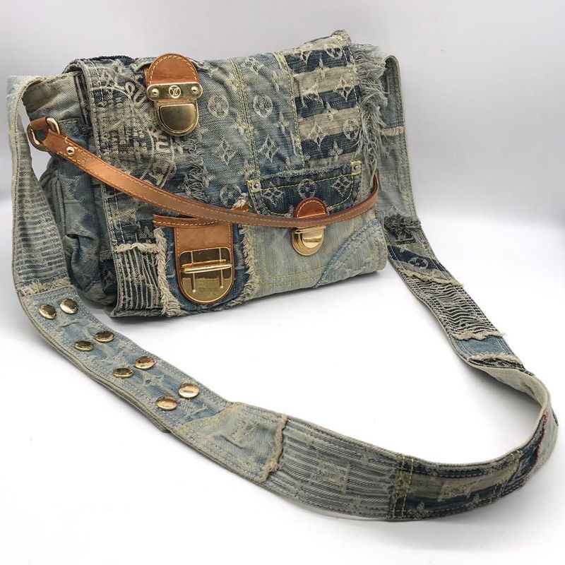 Louis Vuitton Monogram Denim Postie Shoulder Bag Price Negotiation Welcome