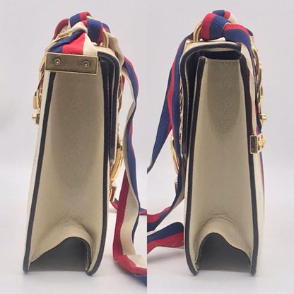 Gucci Leather Sylvie Bi&star Small Shoulder Bag Price Negotiation Welcome