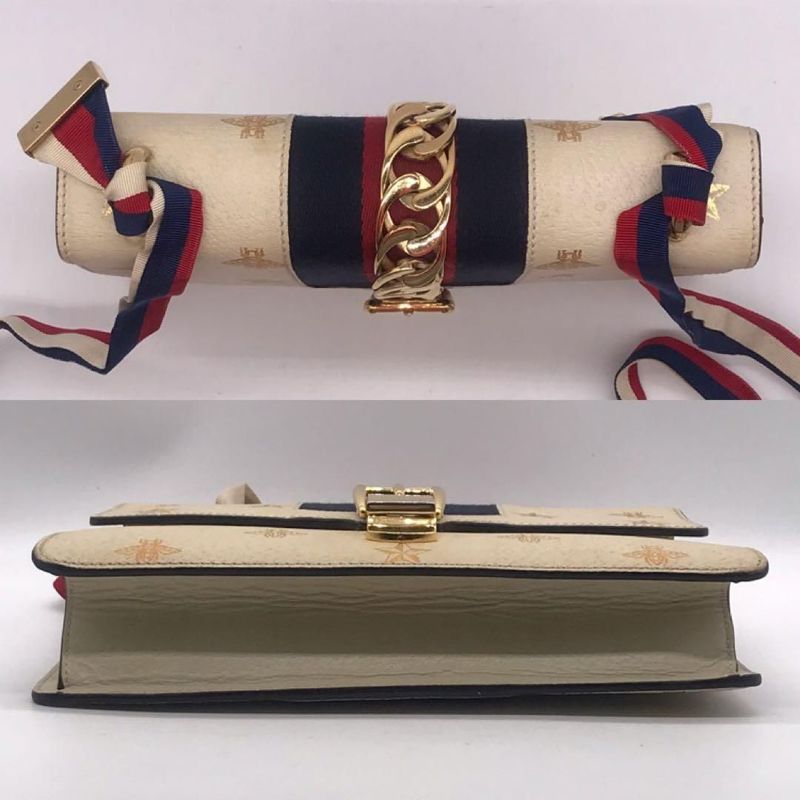 Gucci Leather Sylvie Bi&star Small Shoulder Bag Price Negotiation Welcome