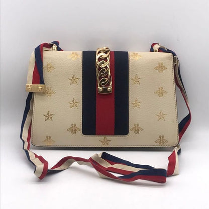Gucci Leather Sylvie Bi&star Small Shoulder Bag Price Negotiation Welcome