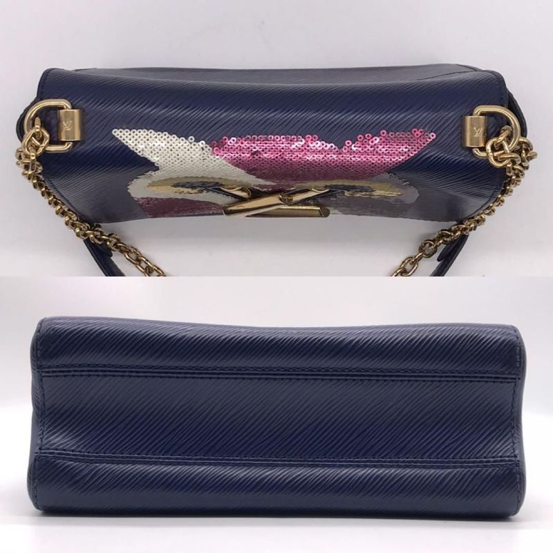 Louis Vuitton Epi Twist MM Iris Sequin Shoulder Bag Price Negotiation Welcome