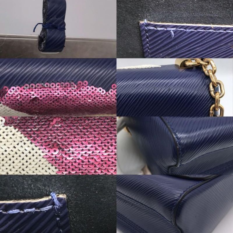 Louis Vuitton Epi Twist MM Iris Sequin Shoulder Bag Price Negotiation Welcome