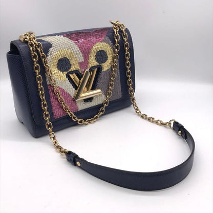 Louis Vuitton Epi Twist MM Iris Sequin Shoulder Bag Price Negotiation Welcome