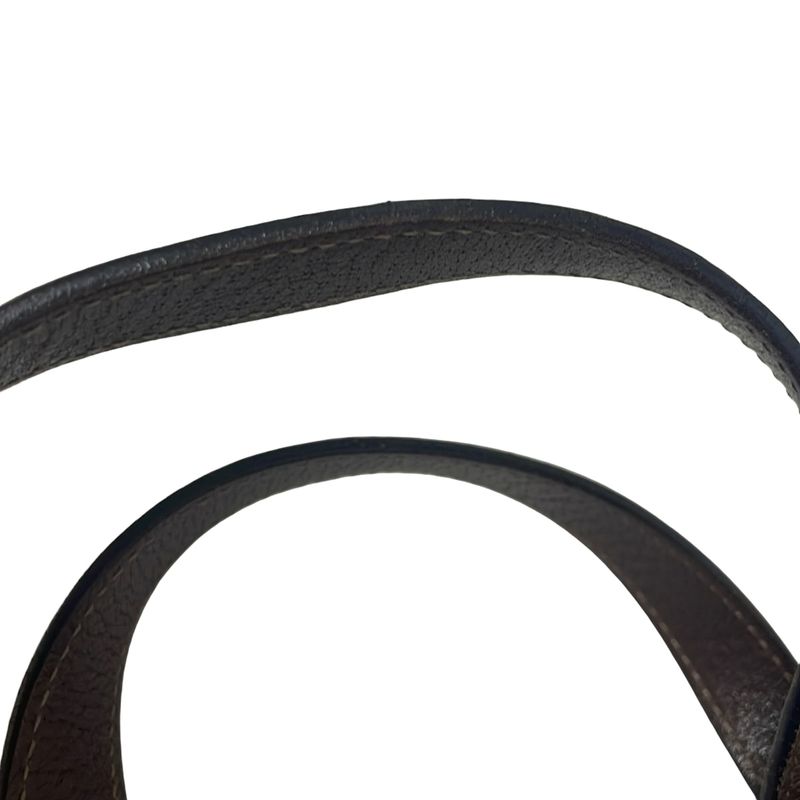 Gucci Tote Bag Abby 130733 Beige And Dark Brown Leather