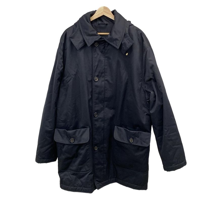 Celine Coat Size 50 XL Mens - Black Long Sleeves / Homme / Cotton / Winter