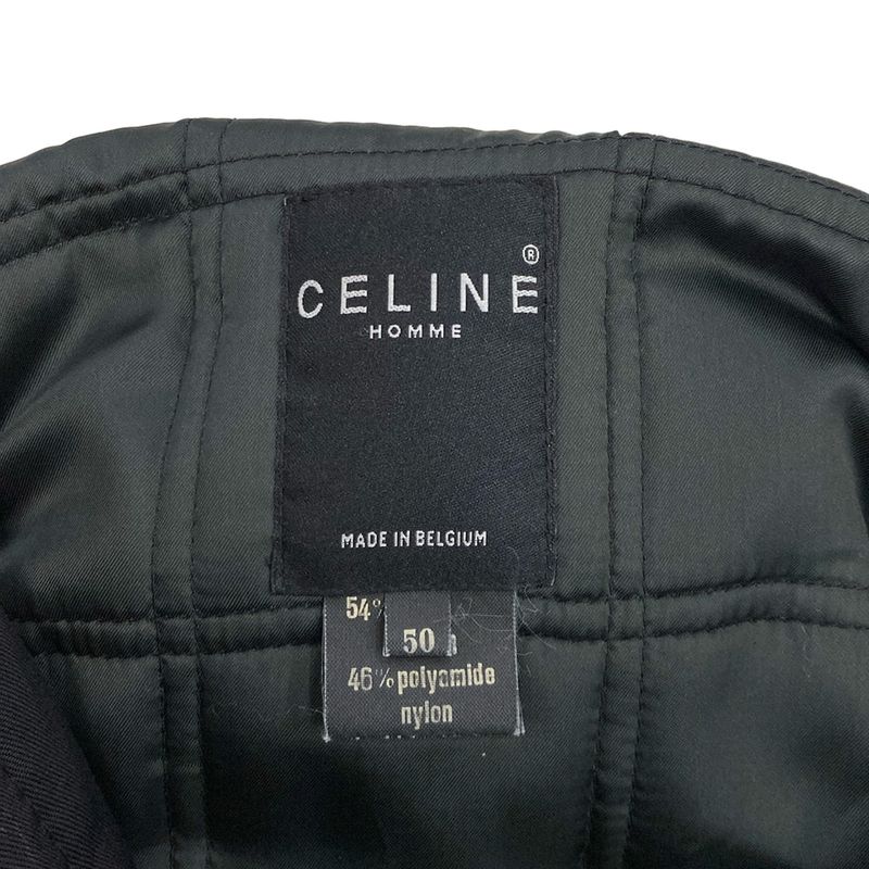 Celine Coat Size 50 XL Mens - Black Long Sleeves / Homme / Cotton / Winter