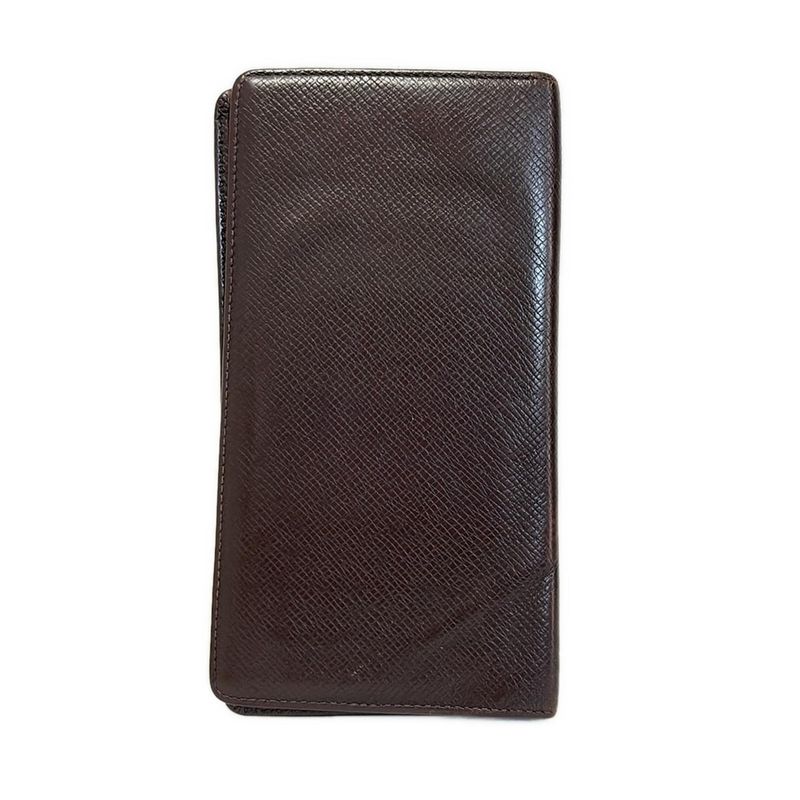 Louis Vuitton Taiga Porte Barrule Carte Cles Di M30396 Acajou Leather