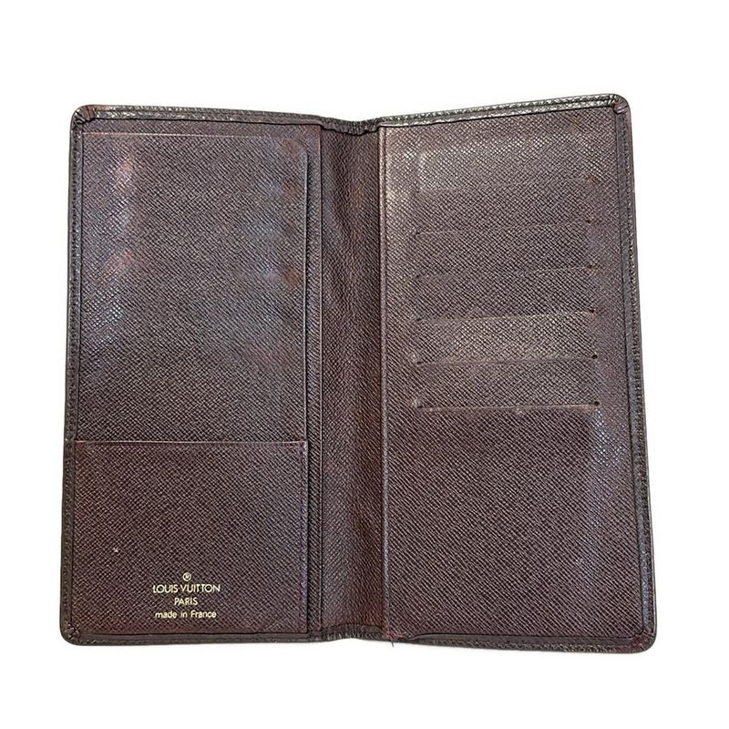 Louis Vuitton Taiga Porte Barrule Carte Cles Di M30396 Acajou Leather