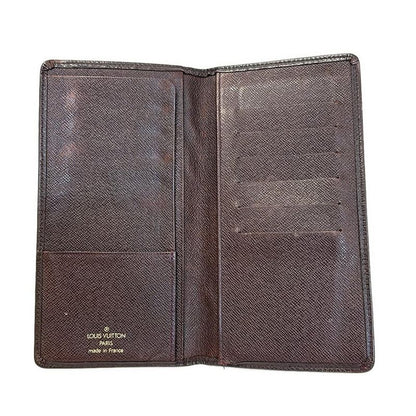 Louis Vuitton Taiga Porte Barrule Carte Cles Di M30396 Acajou Leather