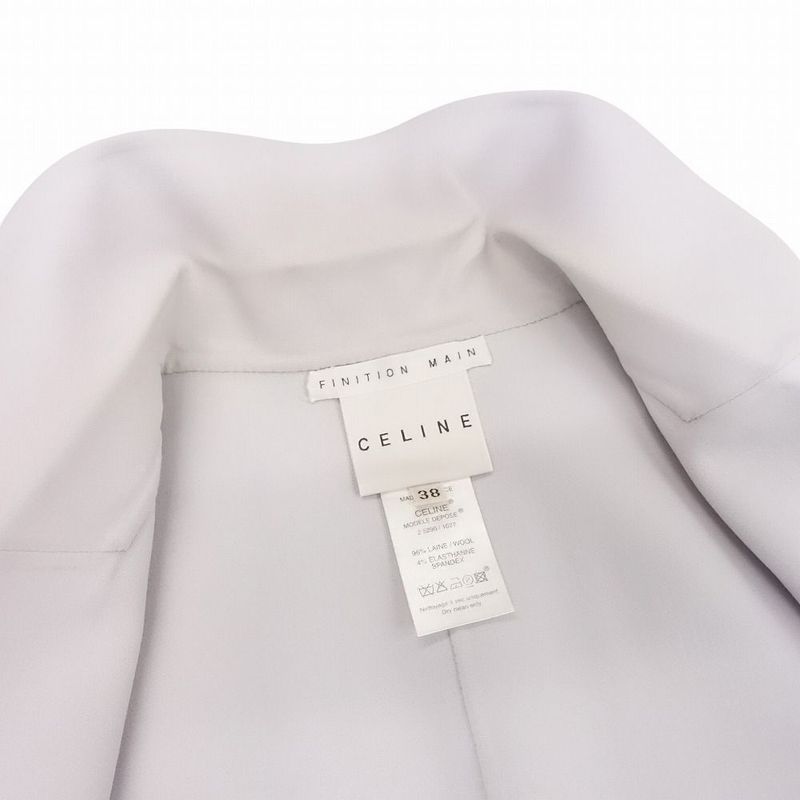 Celine Finition Main Celine Phoebe Period Made in France Skirt Suit 1b Setup 38