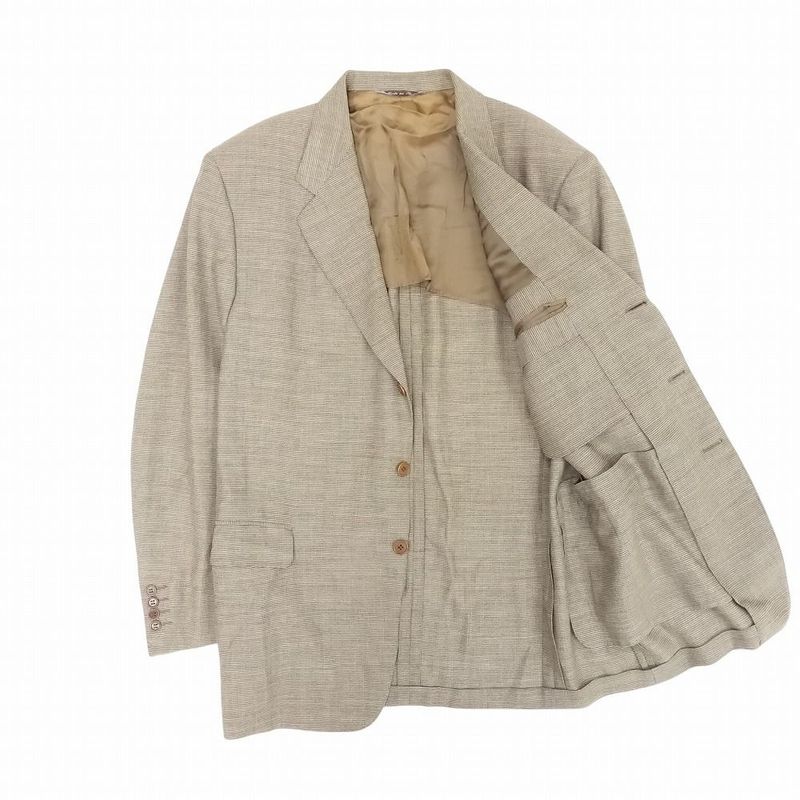 Celine Homme Celine Made in Italy Tailored Jacket 3b Bleather Plaid Old Vintage