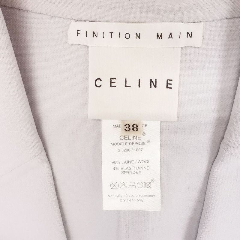 Celine Finition Main Celine Phoebe Period Made in France Skirt Suit 1b Setup 38