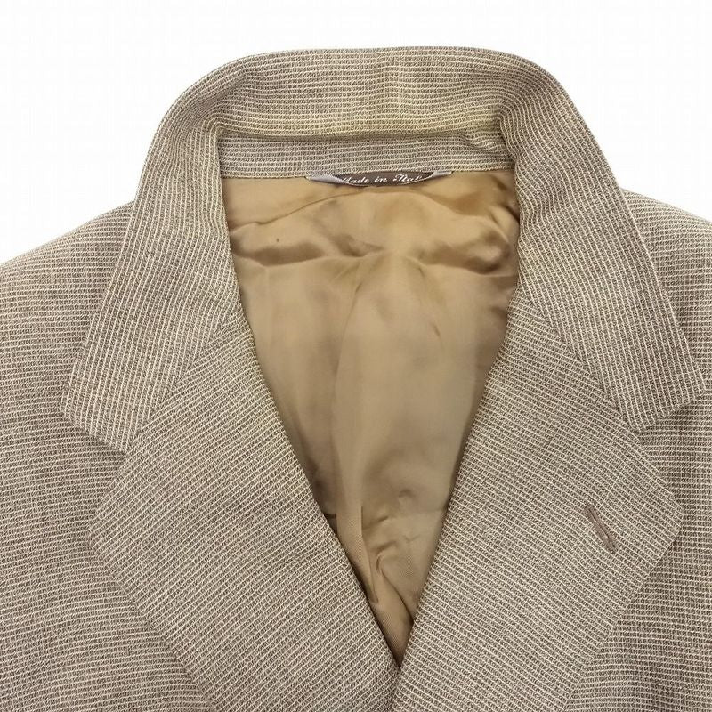 Celine Homme Celine Made in Italy Tailored Jacket 3b Bleather Plaid Old Vintage