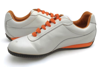 Hermes Shoes Sneakers Shoes Low Cut Ladies Women Leather Genuine White Quick