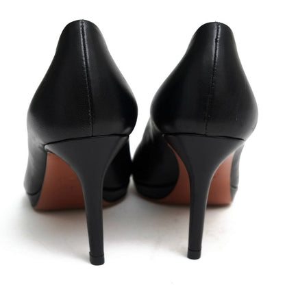 Gucci/Gucci Pumps Shoes Women Leather Genuine Black 310346 Open Toe Leather