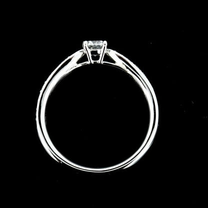Tiffany & Co Harmony 022ct E-vs2-3ex Diamond Ring