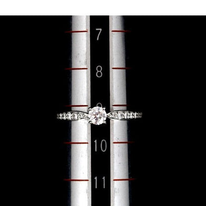 Tiffany & Co Harmony 022ct E-vs2-3ex Diamond Ring