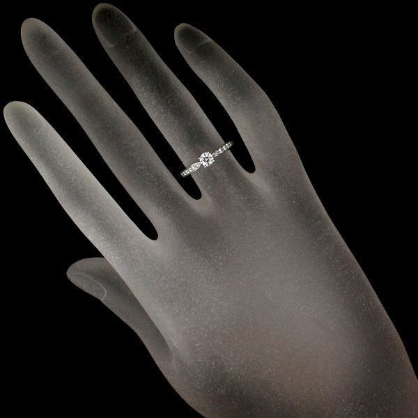 Tiffany & Co Harmony 022ct E-vs2-3ex Diamond Ring