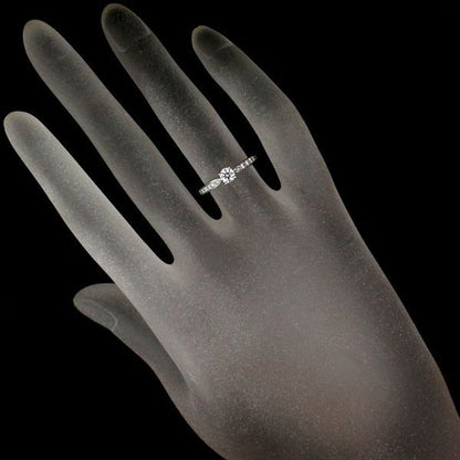 Tiffany & Co Harmony 022ct E-vs2-3ex Diamond Ring