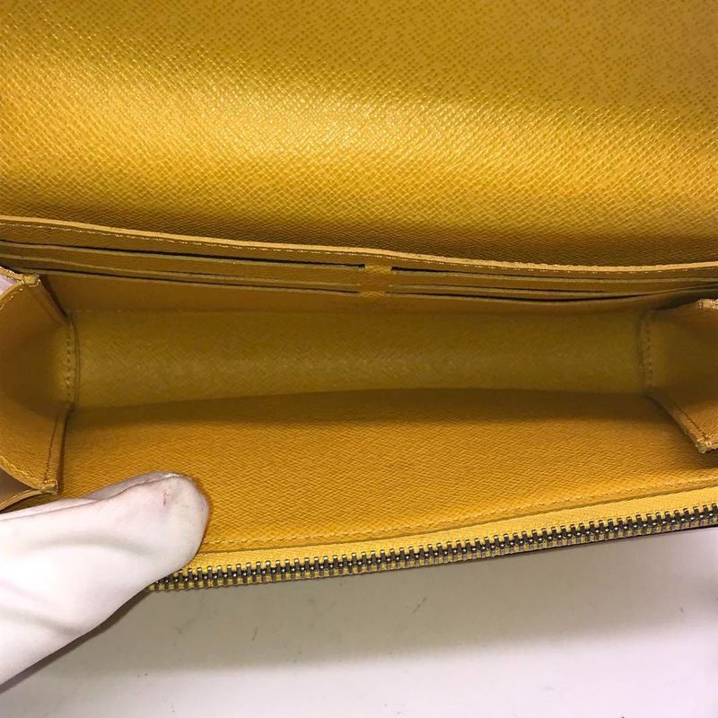 Louis Vuitton Epi Twist Chain Wallet Shoulder Bag Yellow Price Negotiation