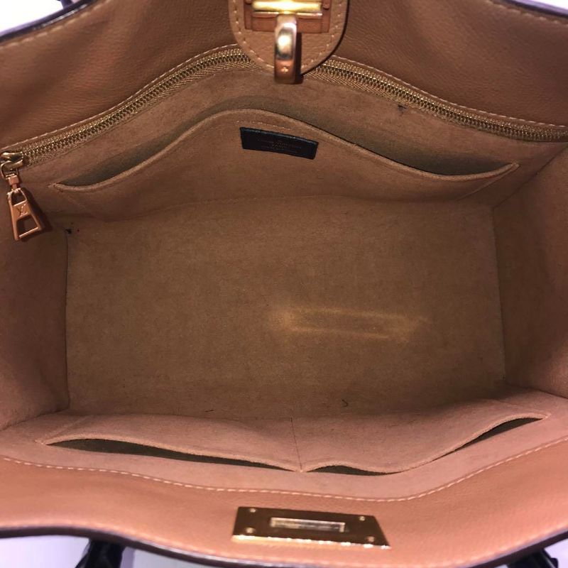 Louis Vuitton Monogram on My Side MM Handbag Noir Black Price Negotiation