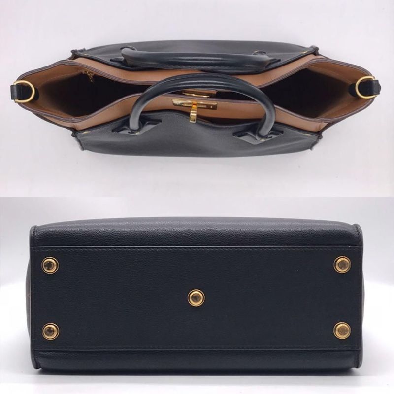 Louis Vuitton Monogram on My Side MM Handbag Noir Black Price Negotiation