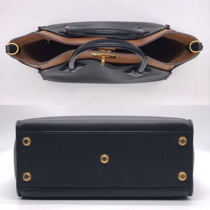 Louis Vuitton Monogram on My Side MM Handbag Noir Black Price Negotiation