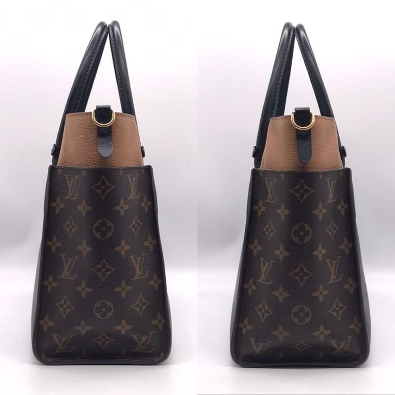 Louis Vuitton Monogram on My Side MM Handbag Noir Black Price Negotiation