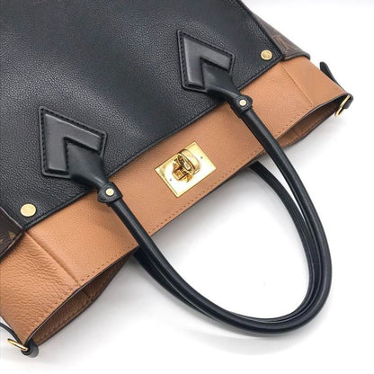 Louis Vuitton Monogram on My Side MM Handbag Noir Black Price Negotiation