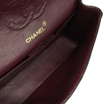 Chanel Shoulder Bag Double Flap Matelasse A01113 Black Chain Shoulder/gold