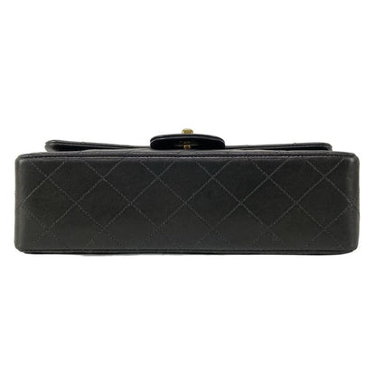 Chanel Shoulder Bag Double Flap Matelasse A01113 Black Chain Shoulder/gold