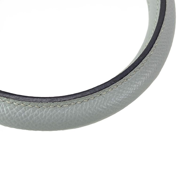 Hermes Handbag Kelly 25 Blue Glacier Outside Stitch/gold Hardware