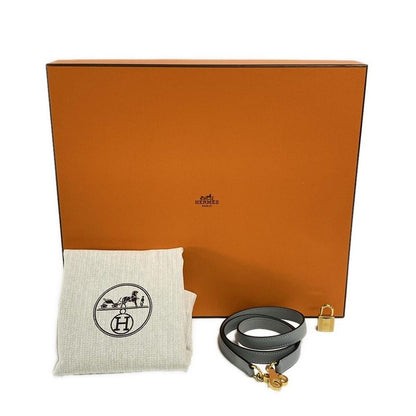 Hermes Handbag Kelly 25 Blue Glacier Outside Stitch/gold Hardware