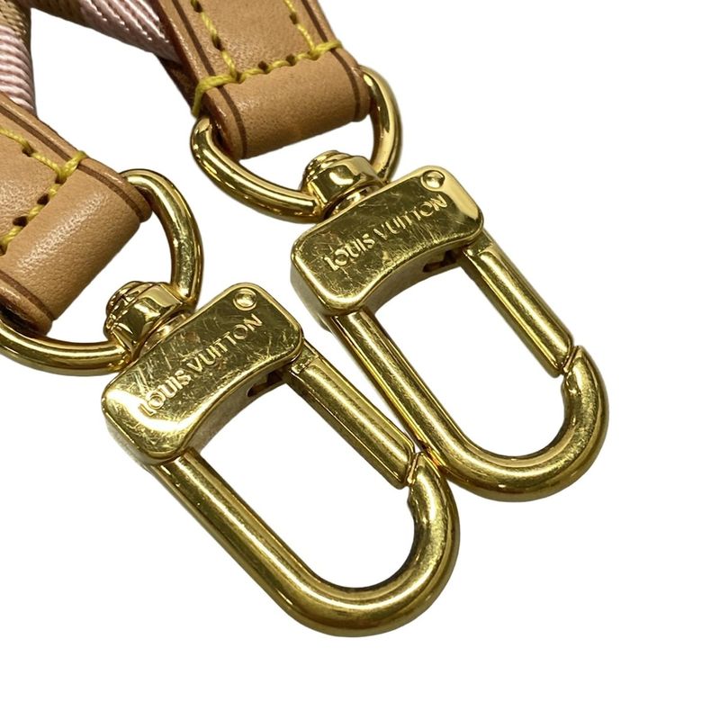 Louis Vuitton Shoulder Strap - Pink X Brown X Dark Brown M44840 Attached