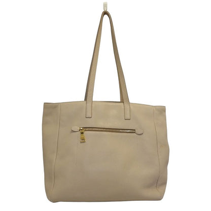 Prada Shoulder Bag - Beige Leather Tag Leather