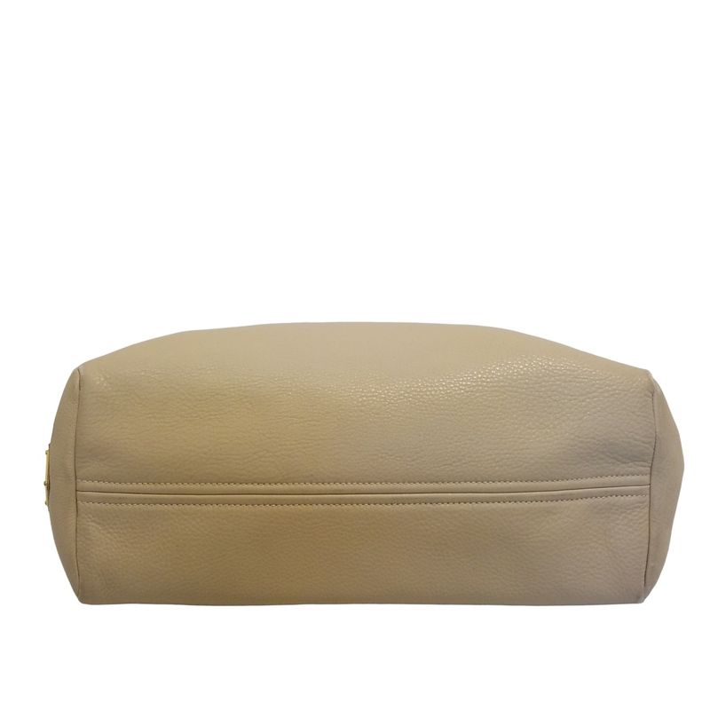 Prada Shoulder Bag - Beige Leather Tag Leather