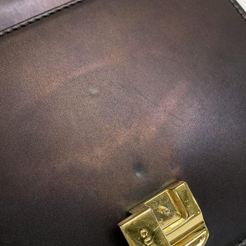 Gucci Shoulder Bag Sylvie Mini 431666 Dark Navy Green And Red Chain Shoulder