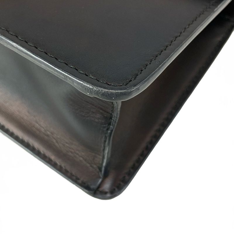 Gucci Shoulder Bag Sylvie Mini 431666 Dark Navy Green And Red Chain Shoulder