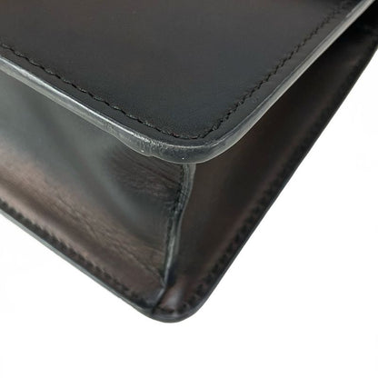 Gucci Shoulder Bag Sylvie Mini 431666 Dark Navy Green And Red Chain Shoulder