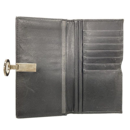 Bvlgari Wallet Bvlgari Black Leather