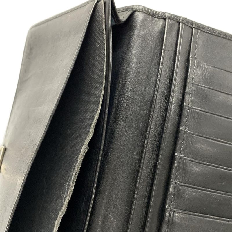 Bvlgari Wallet Bvlgari Black Leather