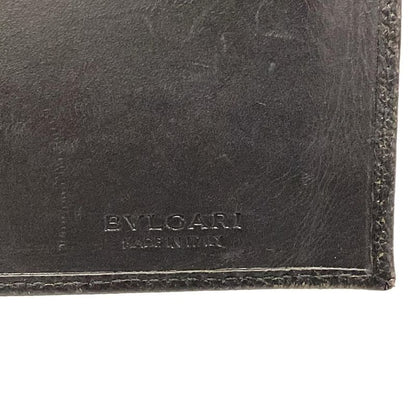 Bvlgari Wallet Bvlgari Black Leather