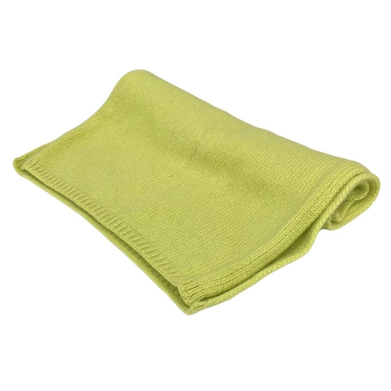 Hermes Scarf - Light Green Cashmere