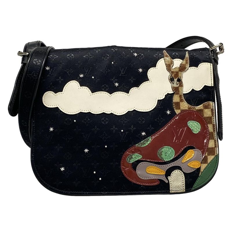 Louis Vuitton Shoulder Bag Conte De Fe Musette M92273 Black