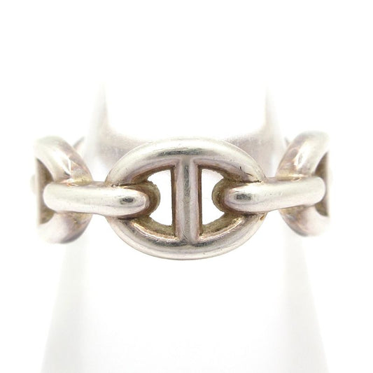 Hermes Ring 50 Chaine D'ancre Silver