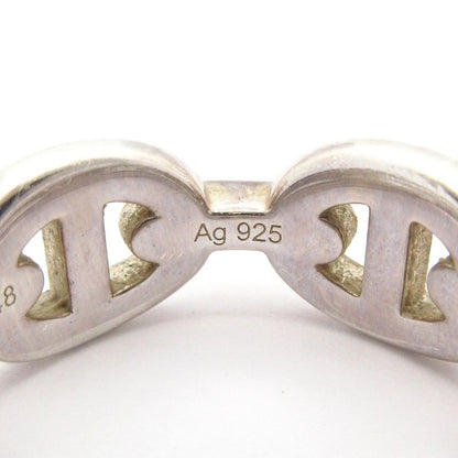 Hermes Ring 50 Chaine D'ancre Silver