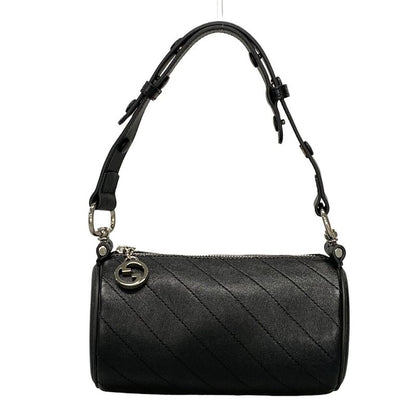 Gucci Shoulder Bag Blondi 760170 Black Leather