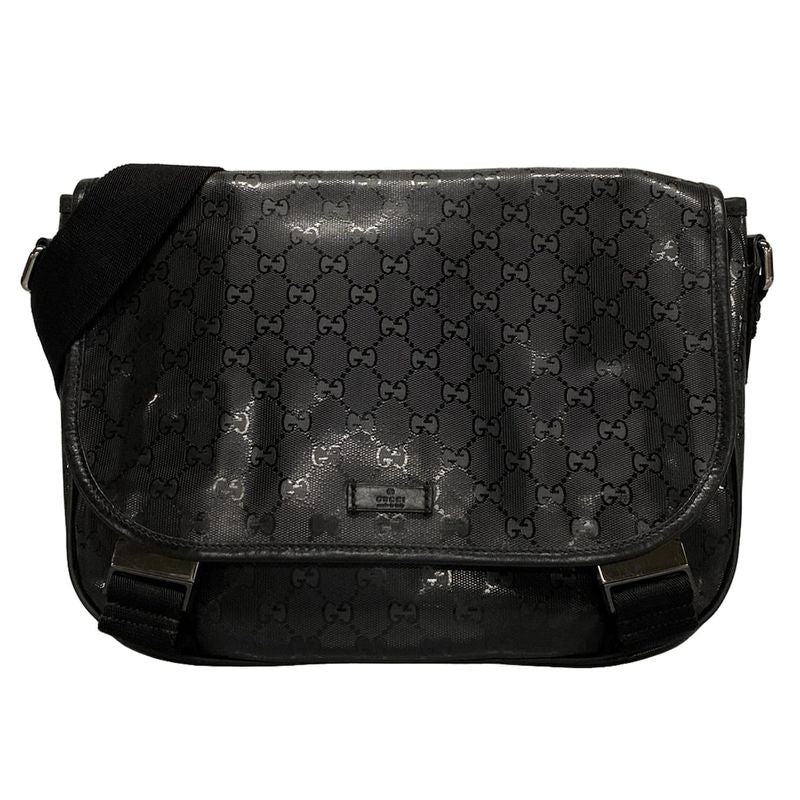 Gucci Shoulder Bag Imprime 201732 Black Leather