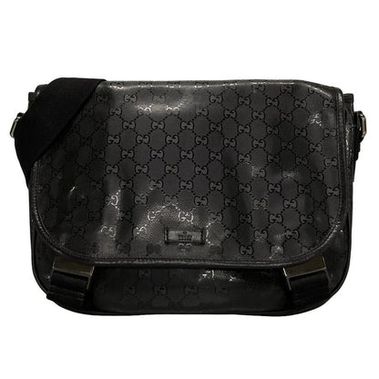 Gucci Shoulder Bag Imprime 201732 Black Leather