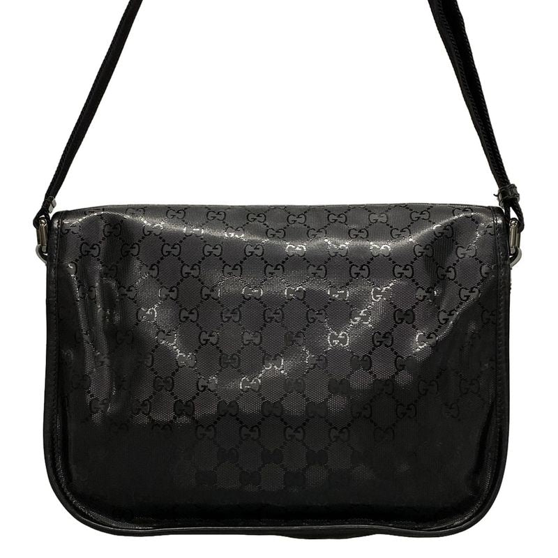Gucci Shoulder Bag Imprime 201732 Black Leather